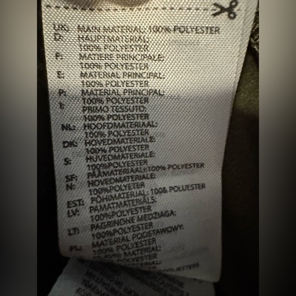 Nike Men's Olive green and Red logo Track Jacket size medium full zip up - Picture 6 of 9